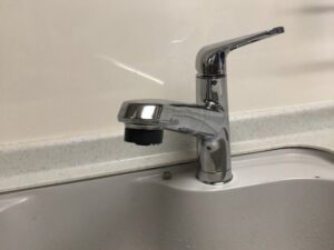 福岡キッチン取付け隊　ワンホールシングル水栓の取替　施工後